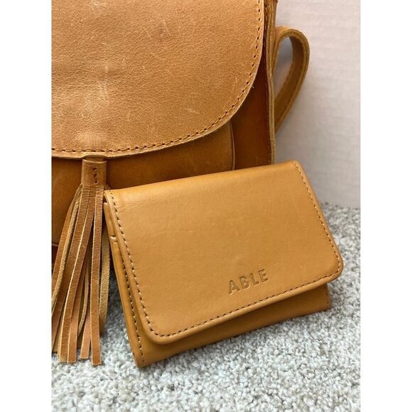 ABLE Maria Tassel Crossbody with  small wallet - Picture 10 of 12